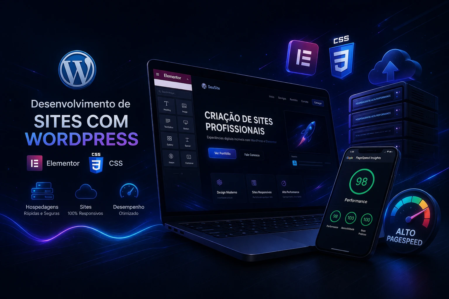 Criação de sites profissionais